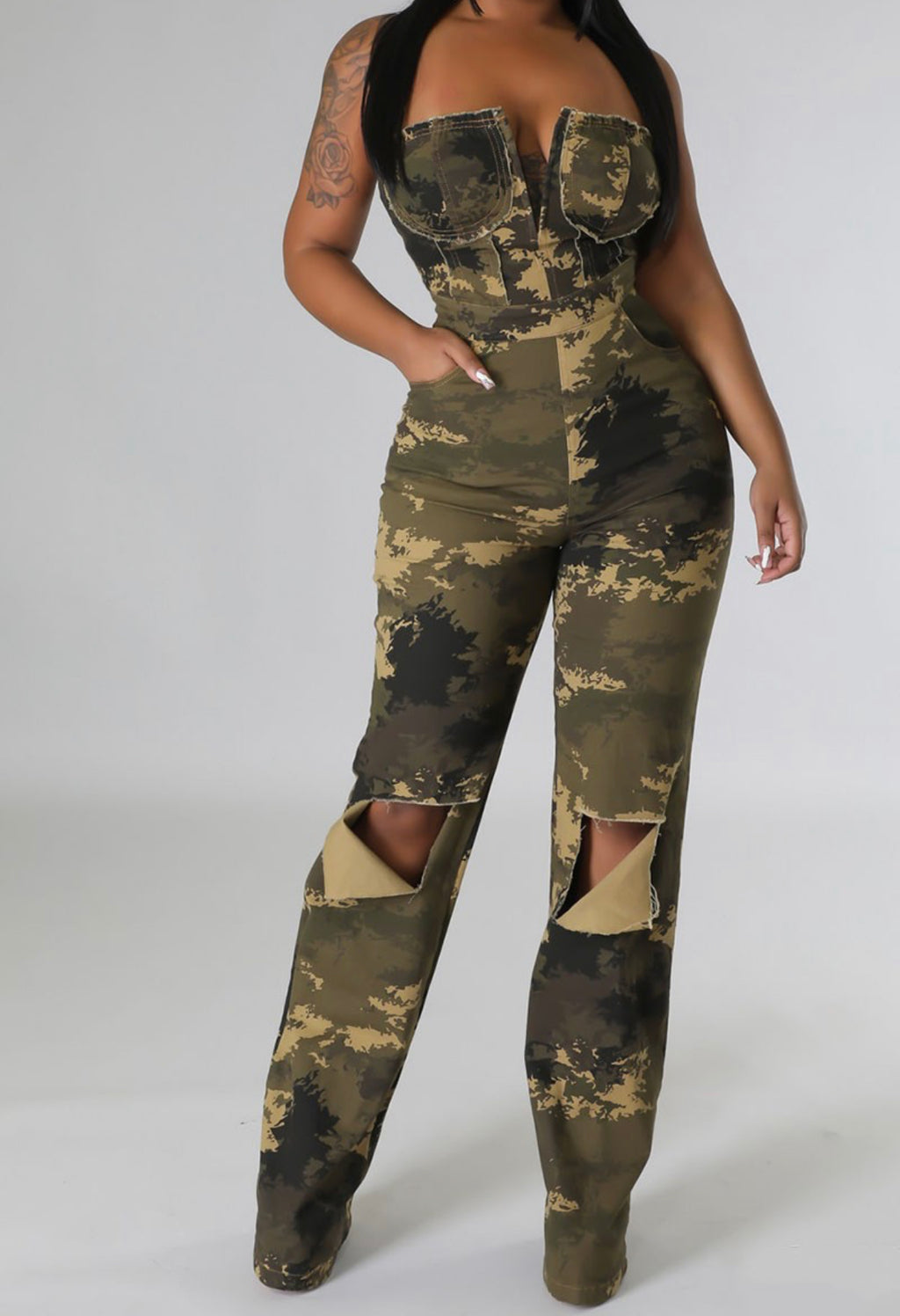 Camo Jumpsuit