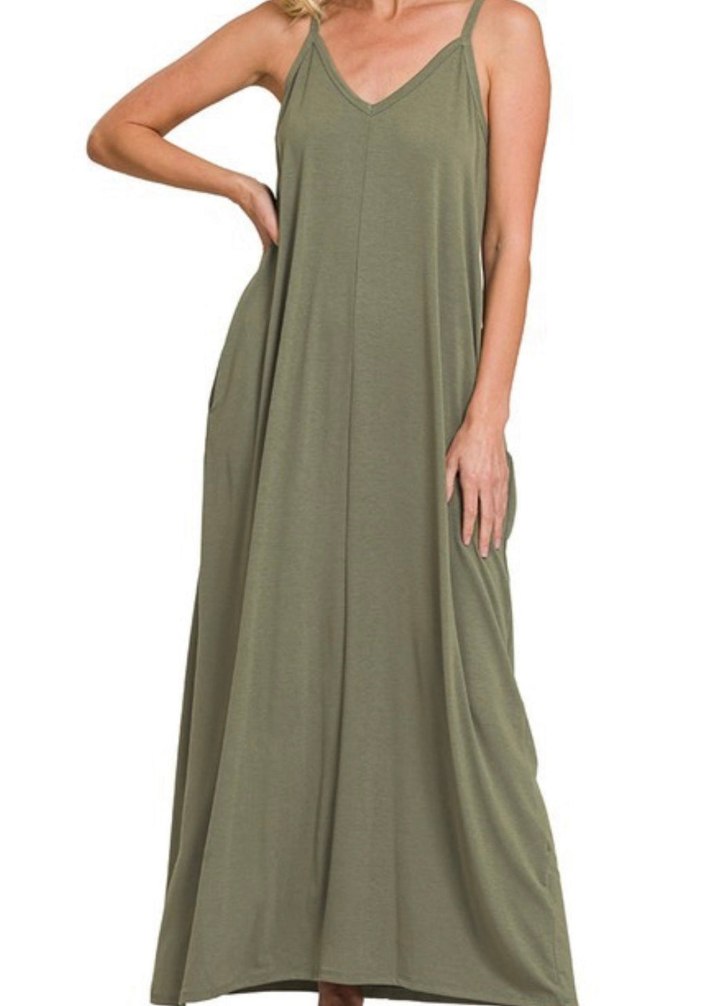 Maxi Dress with Pockets