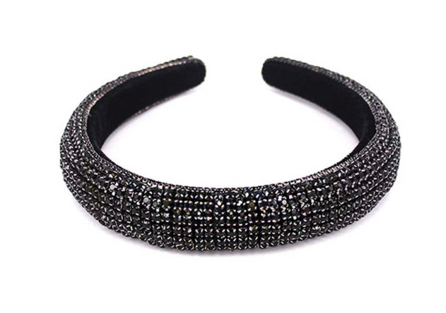 Rhinestone Padded Headband Bejewelled