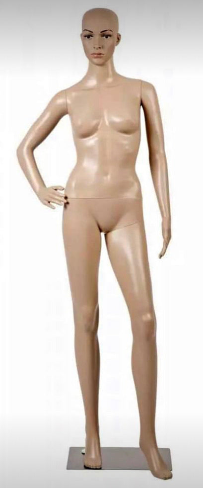 Full body Mannequin with turning Head w/base